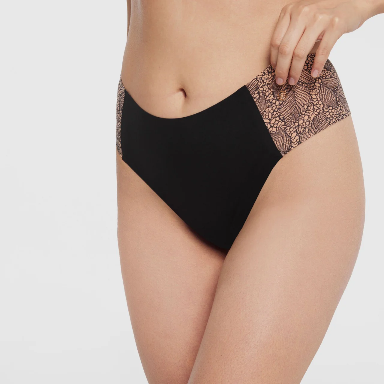 High-Waisted Thong - Image 42