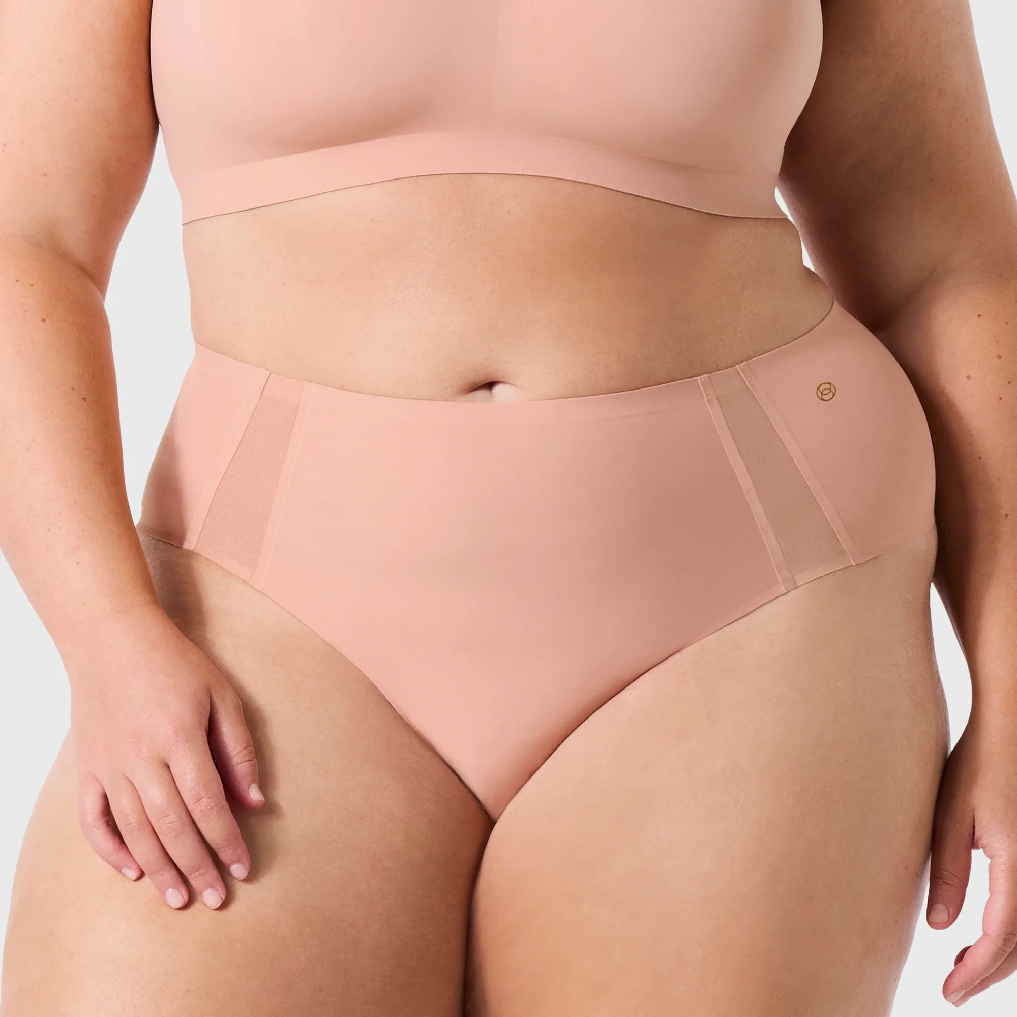 High-Waisted Thong — Mesh - Image 12