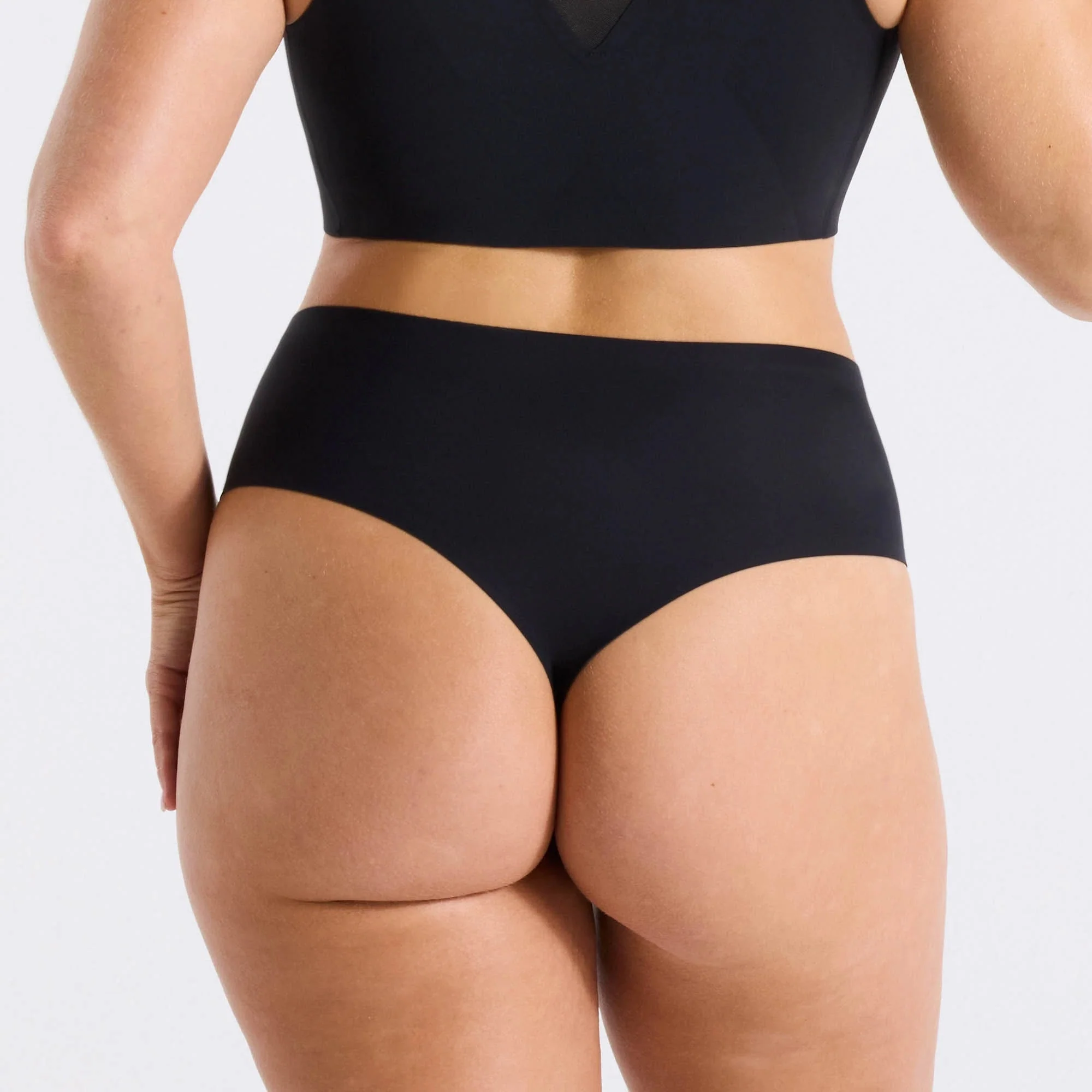 High-Waisted Thong — Mesh - Image 7