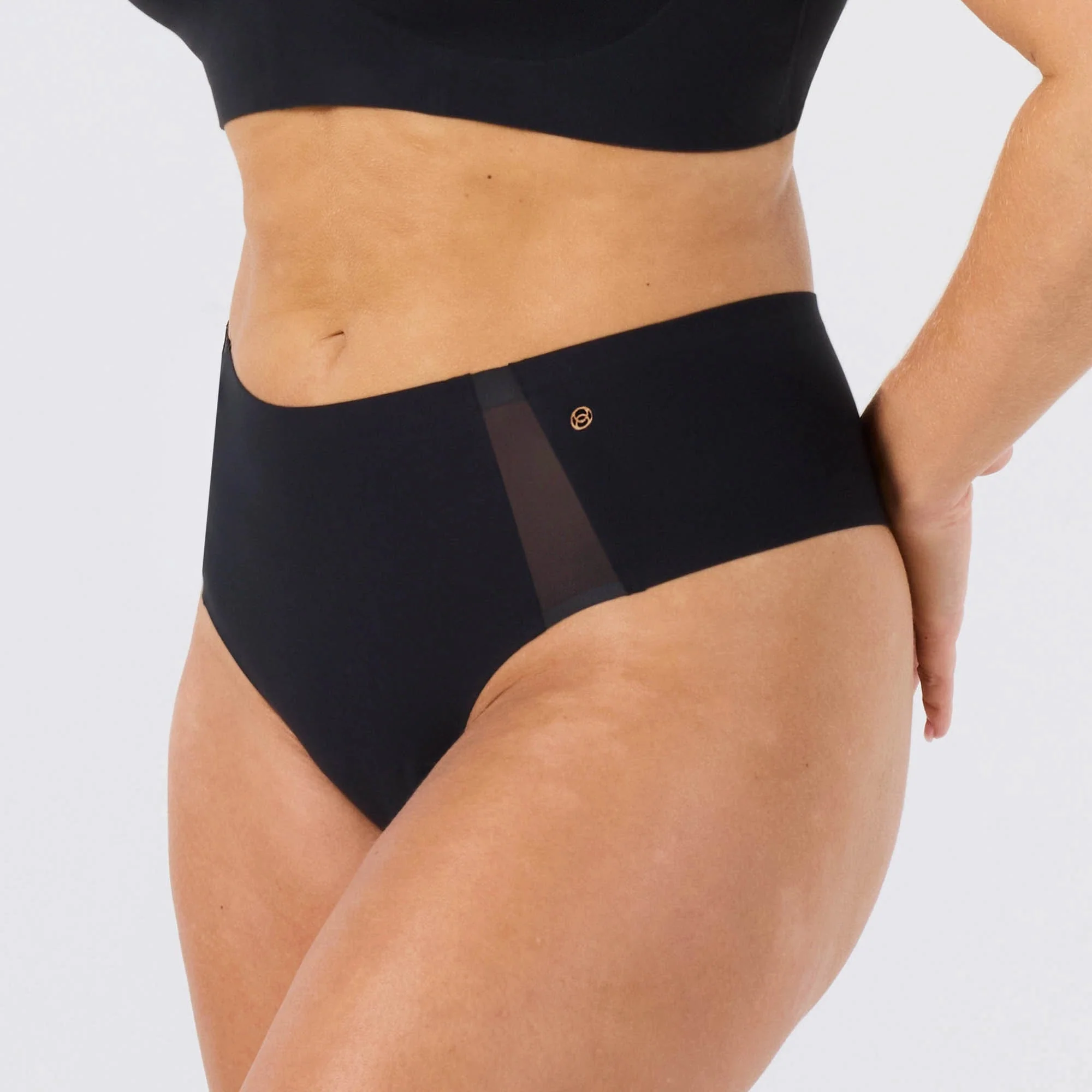 High-Waisted Thong — Mesh - Image 8