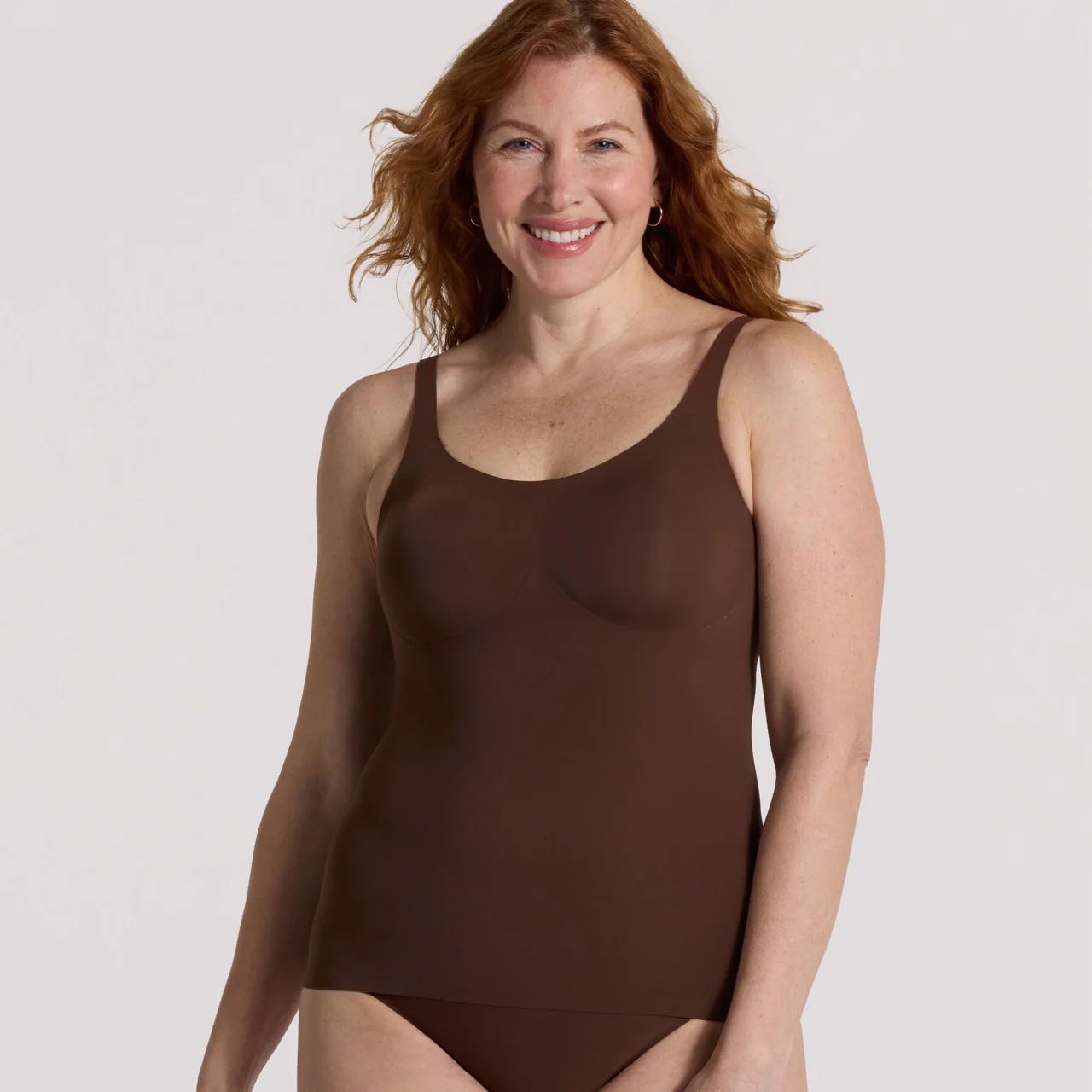 Structured Scoop Bra Tank - Image 20