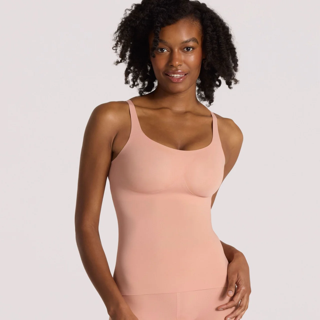 Structured Scoop Bra Tank - Image 35