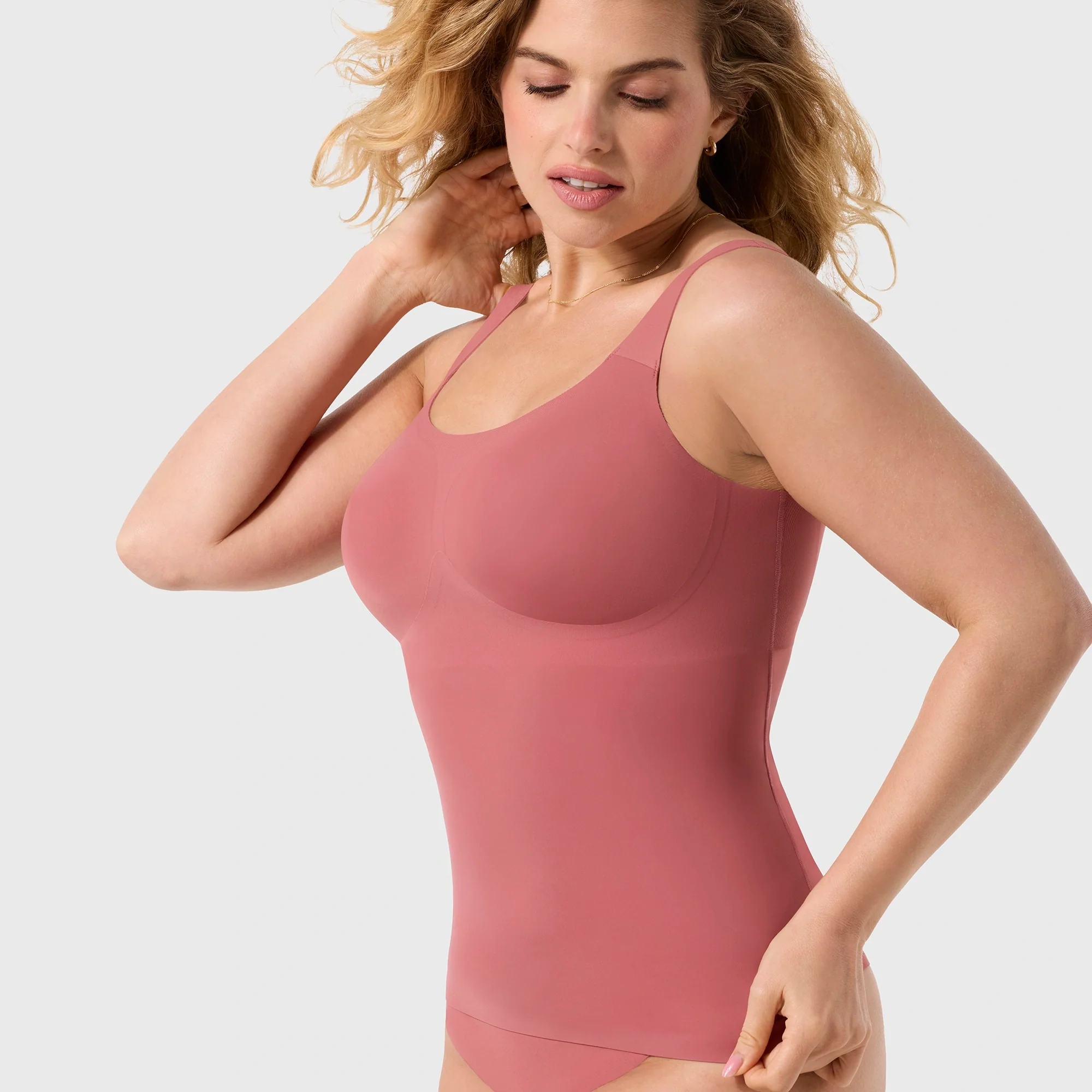 Structured Scoop Bra Tank - Image 42